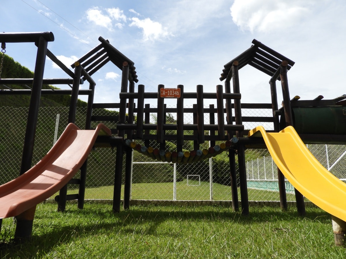 Outdoor play area