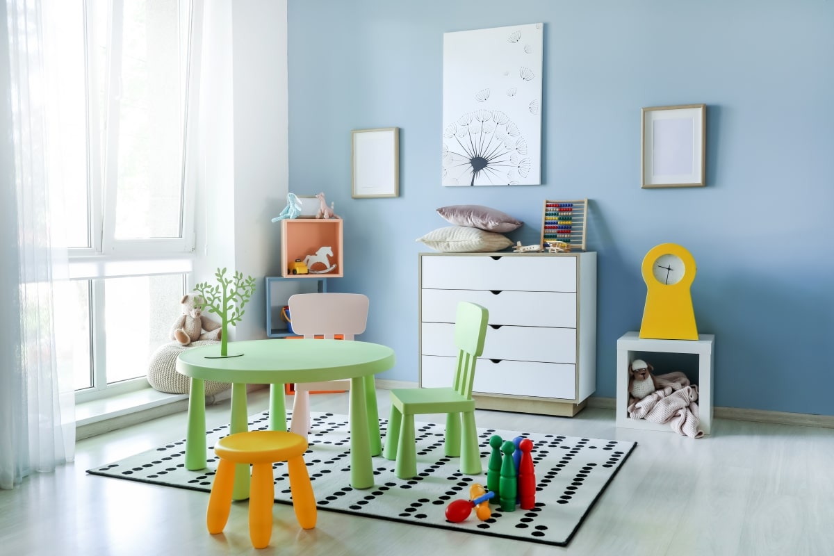 A well-organized study area.