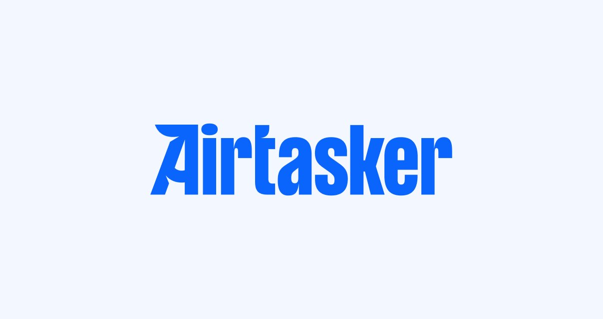 Airtasker Logotype on White