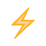 When its on its on emoji, lightning bolt